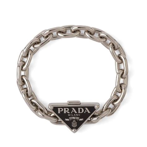 prada logo bracelet|prada bracelet branded.